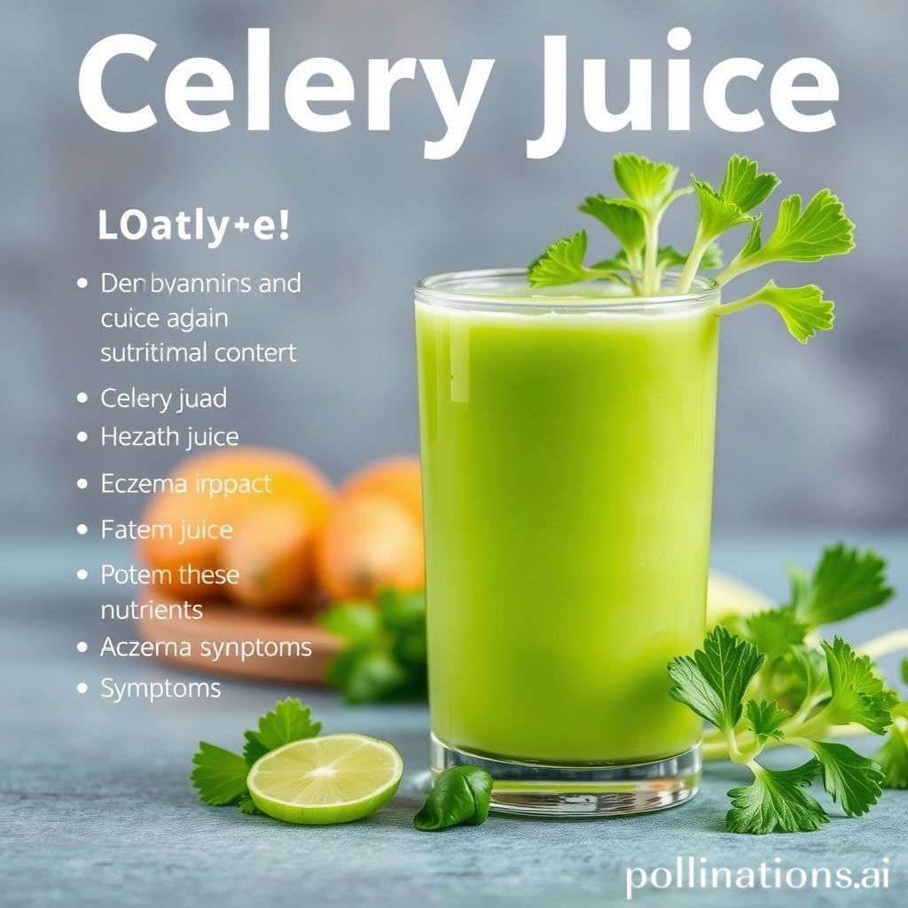 Does Celery Juice Help With Eczema? Crazy Juicer